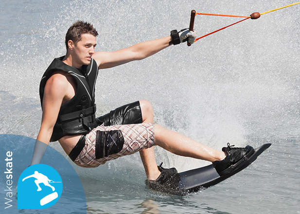 Téléski nautique de Buhel : Wakeskate, Nantes Rennes Vannes