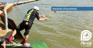 Consultez les horaires d'ouverture du Wake Park Plessé