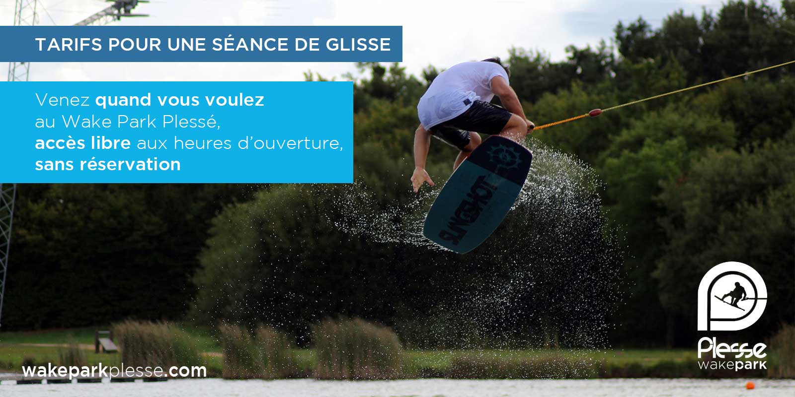 Tarifs, wakeboard et ski nautique au meilleur prix entre Nantes et Rennes
